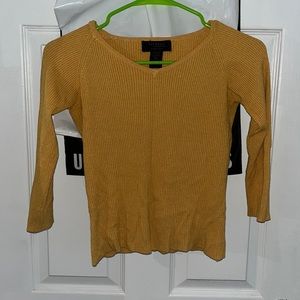 Express Long-Sleeve Ribbed Shirt